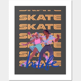 SKATE Posters and Art